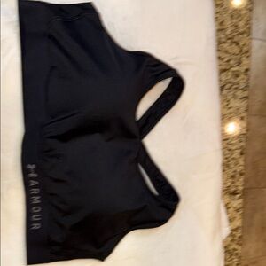 Under Armour Midnight Black Sports Bra
